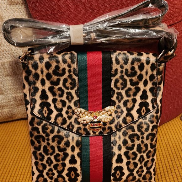 Soulfina Collection Bags Nwt Absolutely Animal Print Cross